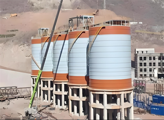 鄂尔多斯高架钢板仓